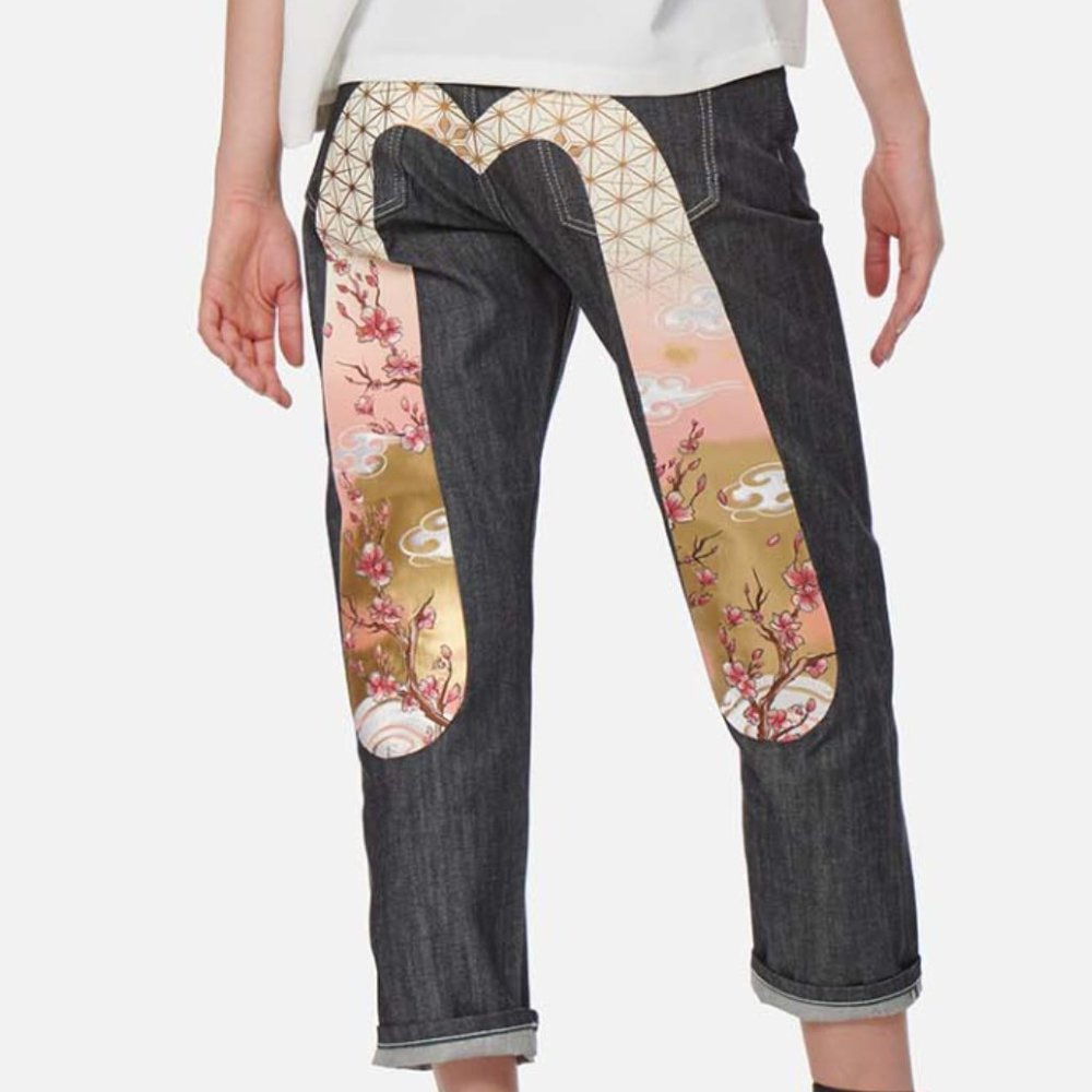 EVISU BOYFRIEND JEANS (WOMEN'S)